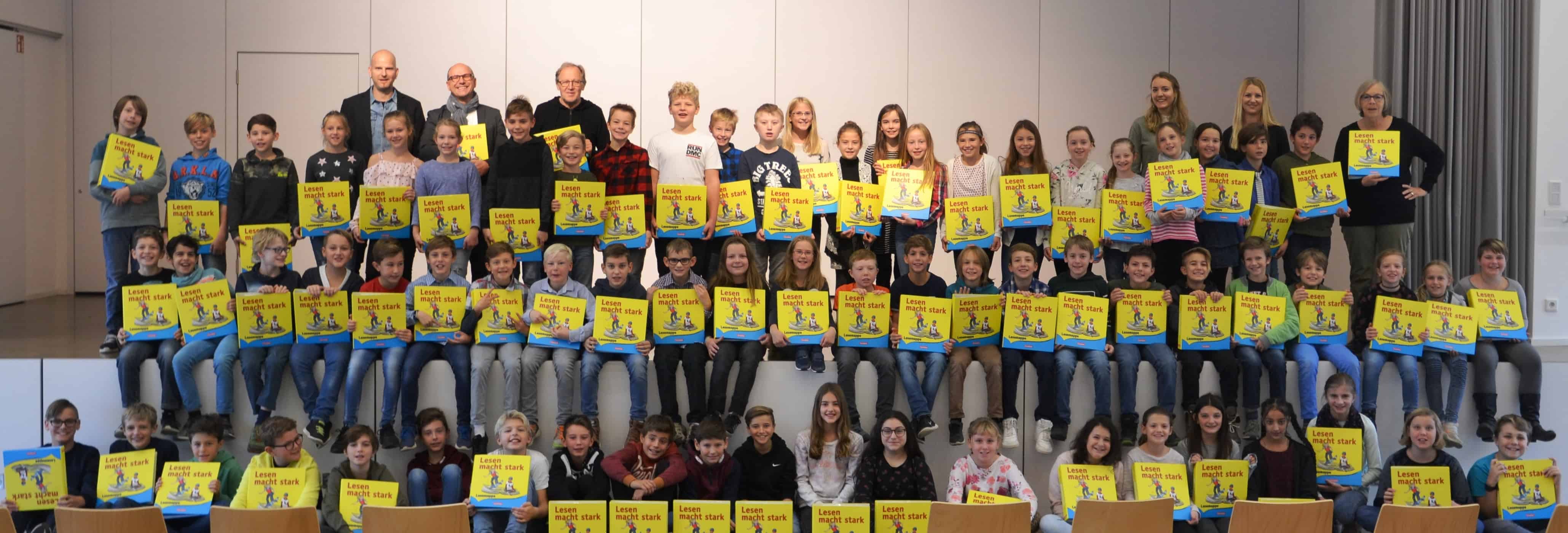 Lesen macht stark – Projektstart am Schulzentrum Kißlegg