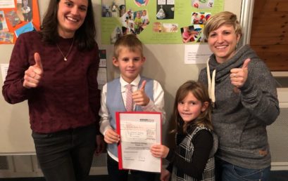 Preisgekrönt – 500 € für die Grundschule Kißlegg