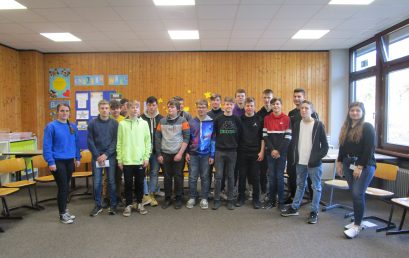 Ausbildungsbotschafterinnen der Firma Waldner zu Besuch in der Werkrealschule Kißlegg
