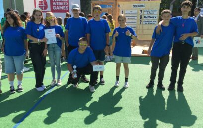 2.  und 3. Platz auf den Handwerker Games!