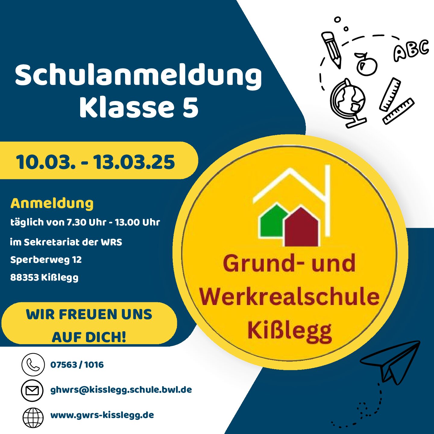 Schulanmeldung Klasse 5 – Wir freuen uns auf Dich!