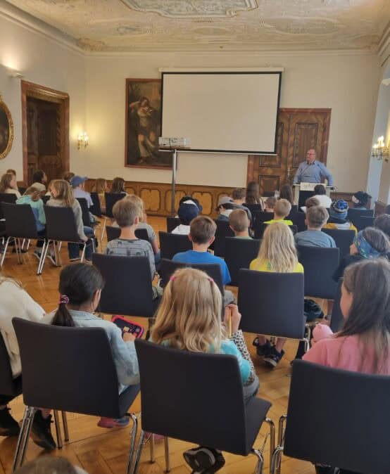 Besuch beim Bürgermeister