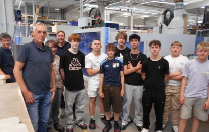 Betriebsbesichtigung der Technikgruppe Klasse 8