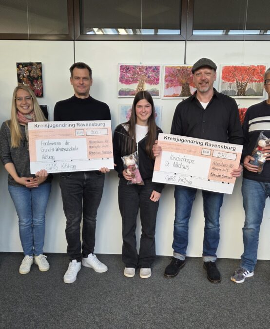 Spendenübergabe 2026 der Aktion Mitmachen Ehrensache