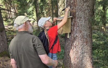 Waldtag der Klassen 5a und 5b – Lernen mit allen Sinnen